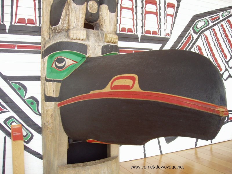 ottawa gatineau musée des civilisations du canada mat tométique des indiens de Colombie Britannique